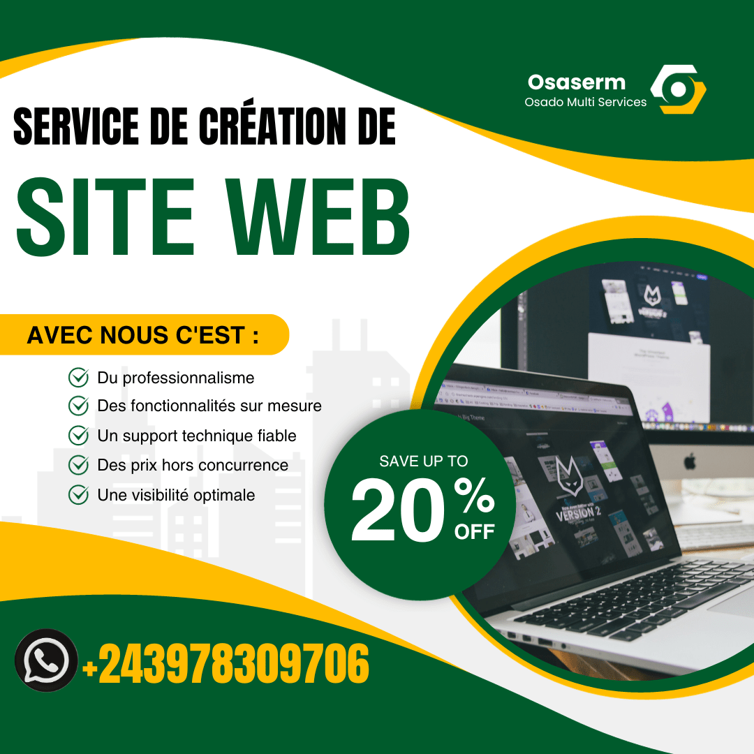 Service de creation de site web